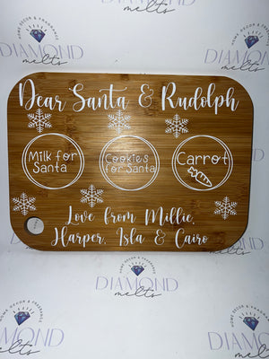 Personalised Christmas board
