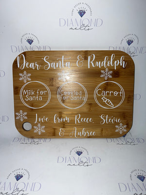 Personalised Christmas board