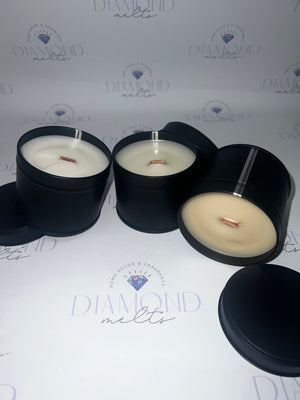 Christmas Wood Wick Candles