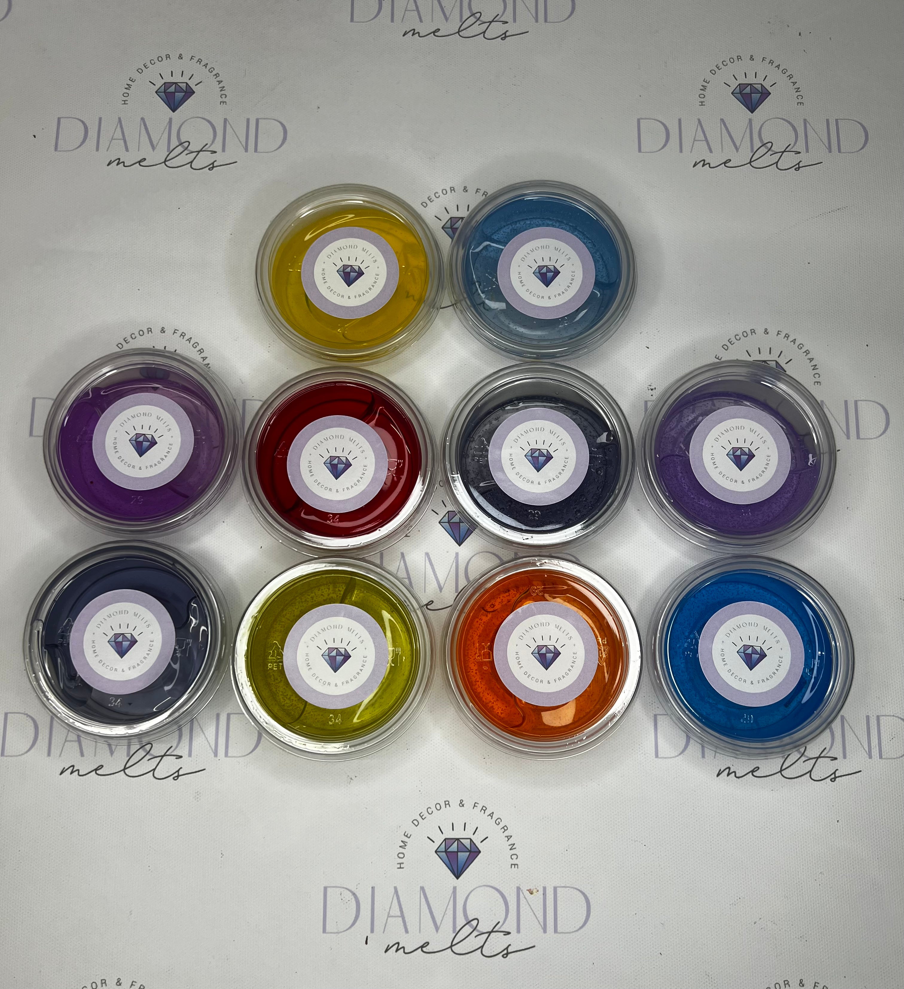 Gel wax melts