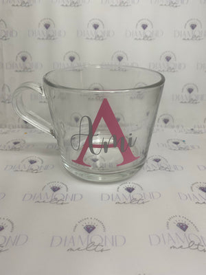 Personalised Glass Mug