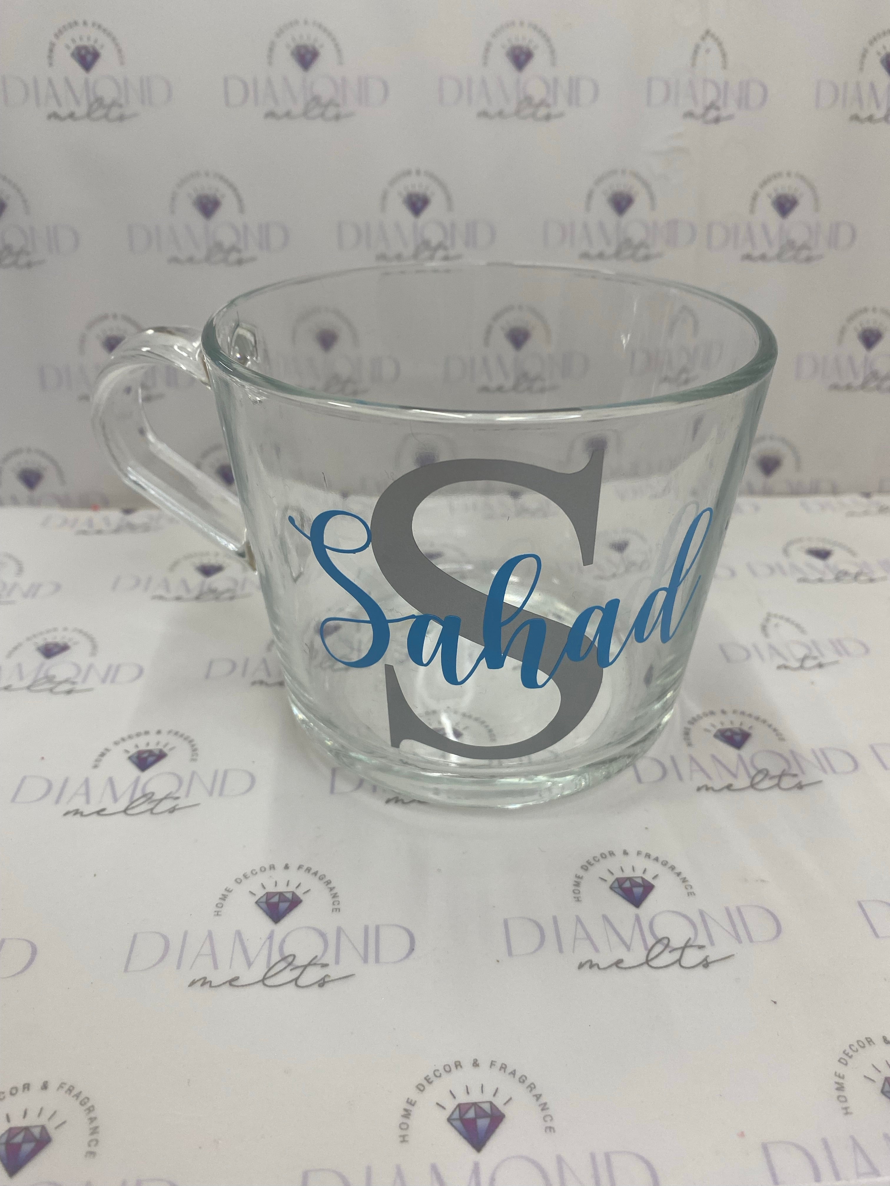 Personalised Glass Mug