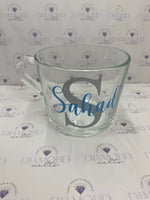 Personalised Glass Mug