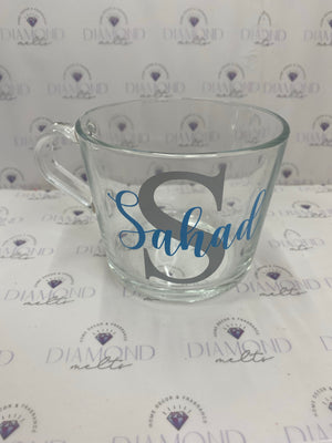 Personalised Glass Mug