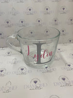 Personalised Glass Mug