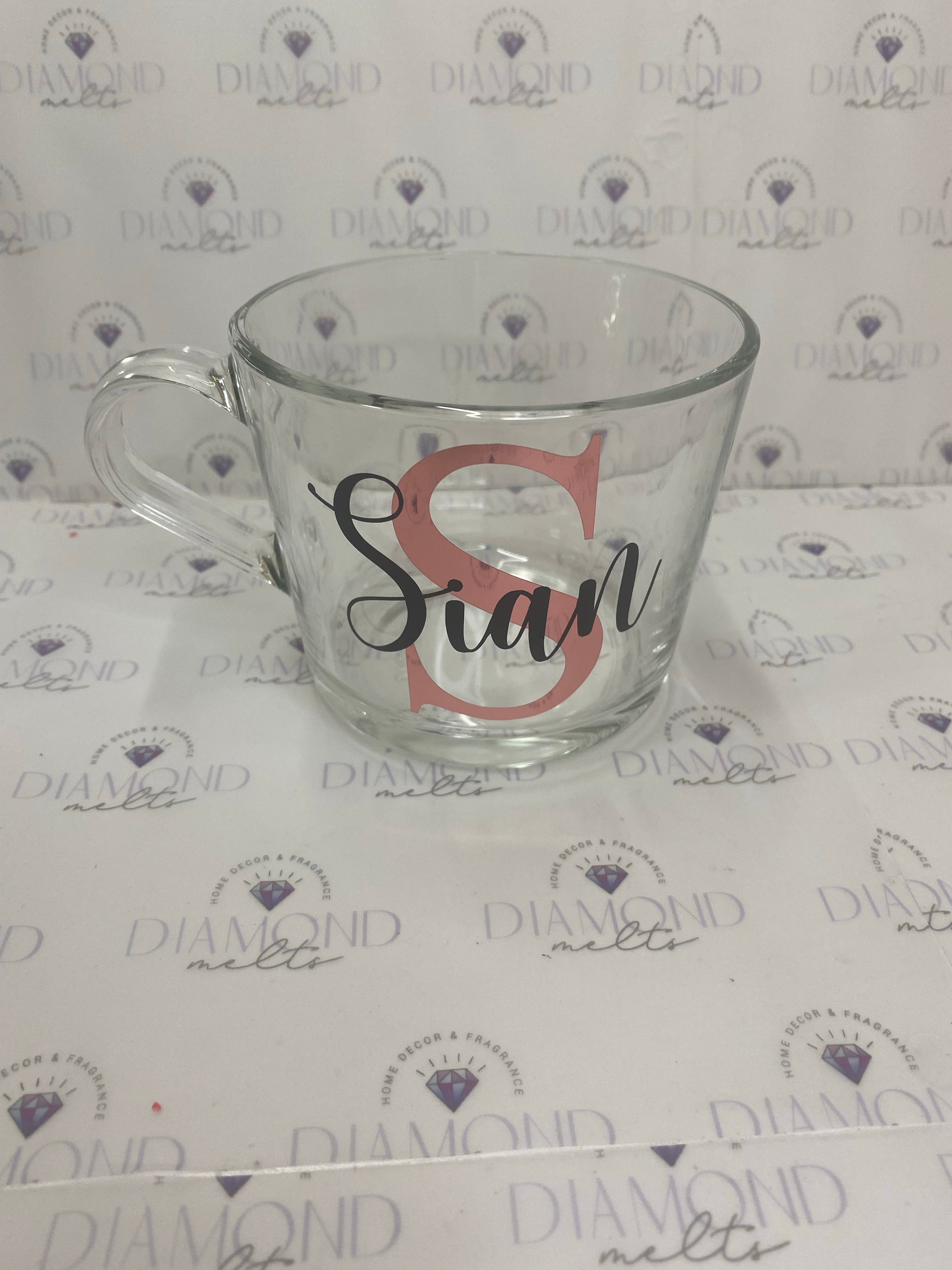 Personalised Glass Mug