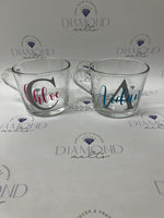 Personalised Glass Mug