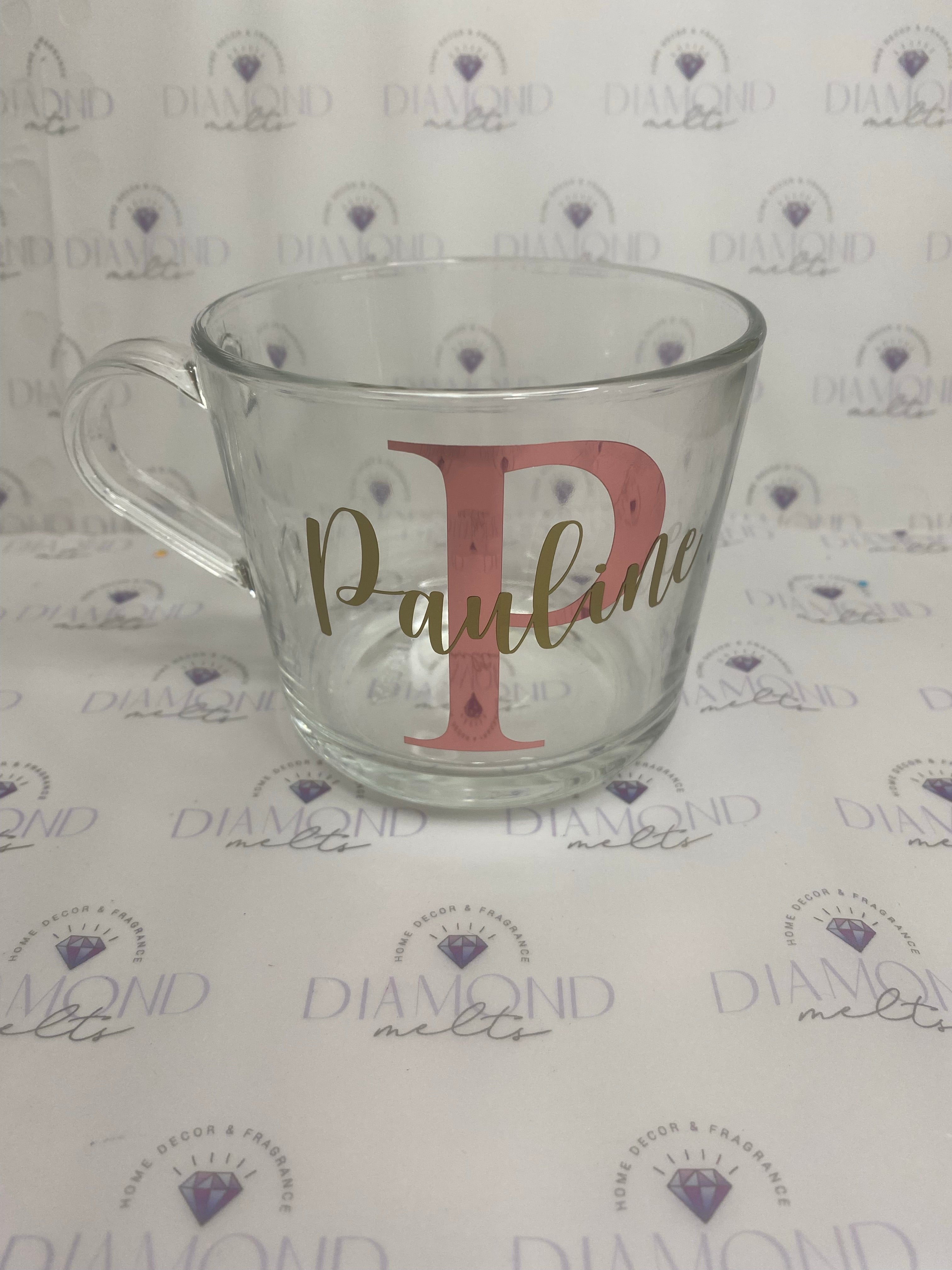 Personalised Glass Mug