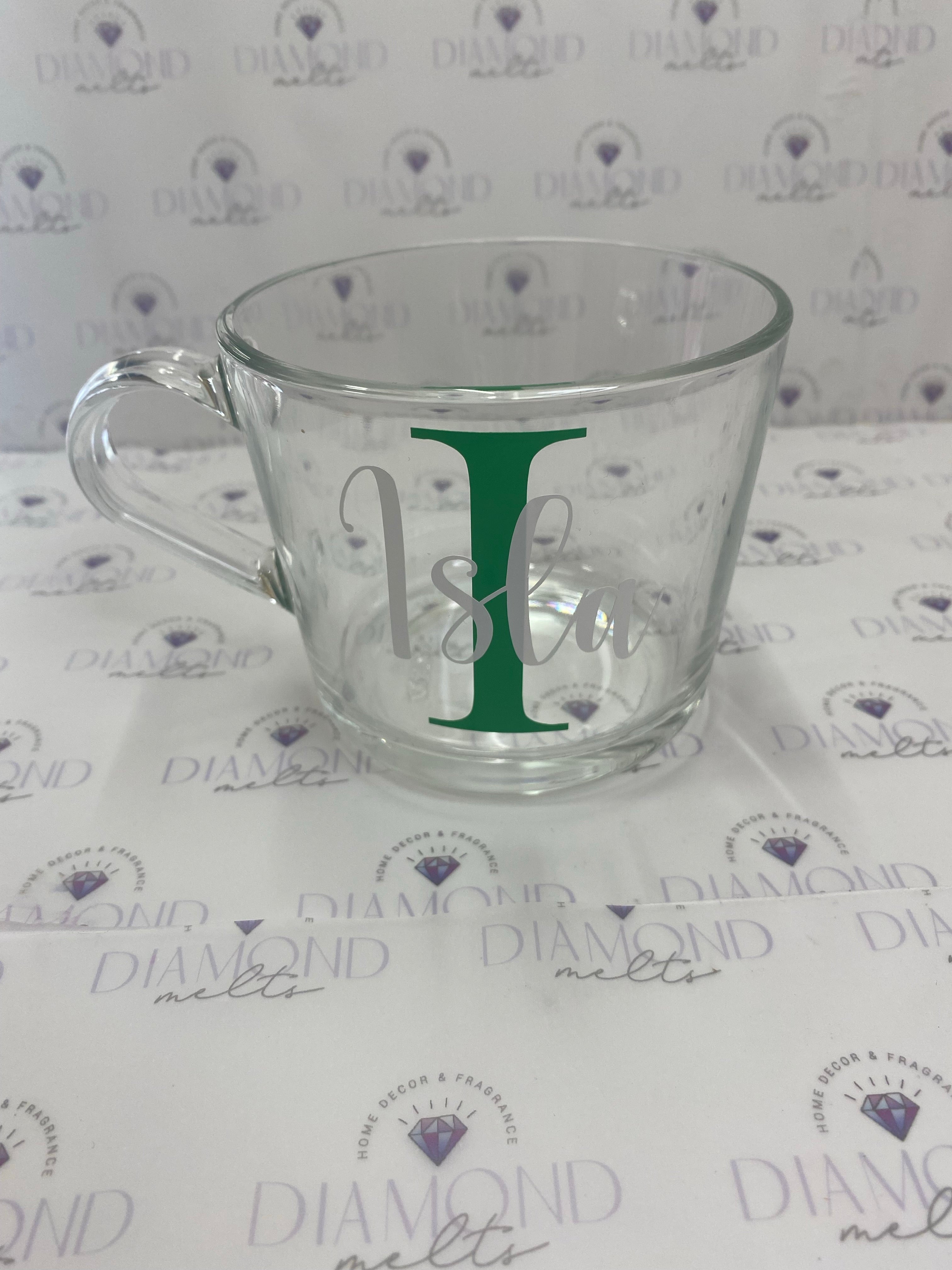 Personalised Glass Mug