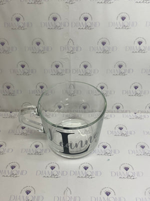 Personalised Glass Mug